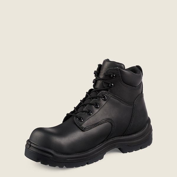 Red Wing Safety Bot Erkek - King Toe® - 6-Inch Toe - Siyah - 24SLGMENO